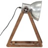 Lampe de bureau 25 W argent vintage 30x17x40 cm E27 562129562129