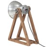 Lampe de bureau 25 W argent vintage 30x17x40 cm E27 562129562129