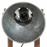 Lampe de bureau 25 W argent vintage 30x17x40 cm E27 562129562129