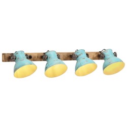 Lampe murale 25 W bleu délavé 90x25 cm E27 562132562132