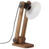 Lampe de bureau 25 W noir 23x13x52 cm E27 562137562137