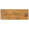 Dessus de table 80x40x3,8 cm rectangulaire bois massif manguier 562138562138