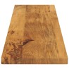 Dessus de table 160x20x3,8cm rectangulaire bois massif manguier 562147562147