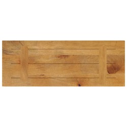 Dessus de table 80x30x3,8 cm rectangulaire bois massif manguier 562151562151