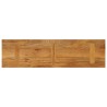 Dessus de table 120x30x3,8cm rectangulaire bois massif manguier 562152562152