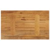 Dessus de table 50x30x3,8 cm rectangulaire bois massif manguier 562158562158