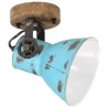 Lampe murale 25 W bleu délavé 11,5x11,5x25 cm E27 562162562162