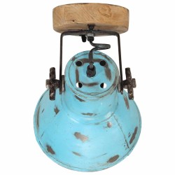 Lampe murale 25 W bleu délavé 11,5x11,5x25 cm E27 562162562162