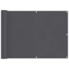 Écran de balcon anthracite 75x700 cm 100% polyester oxford 562173562173