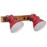 Lampe murale 25 W rouge délavé 45x25 cm E27 562177562177