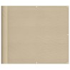 Écran de balcon beige 90x1000 cm 100% polyester oxford 562180562180