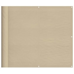 Écran de balcon beige 90x800 cm 100% polyester oxford 562181562181