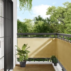 Écran de balcon sable 75x800 cm 100% polyester oxford 562183562183