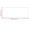 Écran de balcon sable 120x300 cm 100% polyester oxford 562184562184