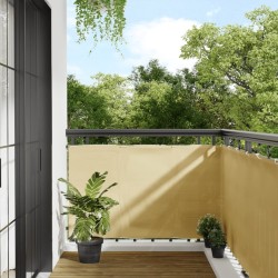 Écran de balcon sable 90x800 cm 100% polyester oxford 562187562187
