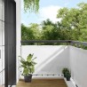 Écran de balcon blanc 90x700 cm 100% polyester oxford 562190562190