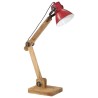 Lampe de bureau 25 W rouge délavé 23x18x96 cm E27 562192562192