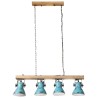 Plafonnier 25 W bleu délavé 90x24x111 cm E27 562193562193