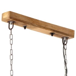 Plafonnier 25 W rouge délavé 90x24x111 cm E27 562194562194