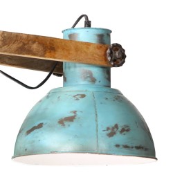 Lampe suspendue 25 W bleu délavé 85x28x109 cm E27 562195562195