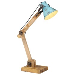 Lampe de bureau 25 W bleu délavé 23x18x96 cm E27 562196562196