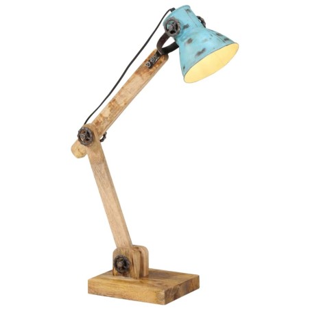 Lampe de bureau 25 W bleu délavé 23x18x96 cm E27 562196562196