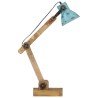 Lampe de bureau 25 W bleu délavé 23x18x96 cm E27 562196562196
