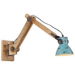 Lampe murale 25 W bleu délavé 96x15x20 cm E27 562197562197