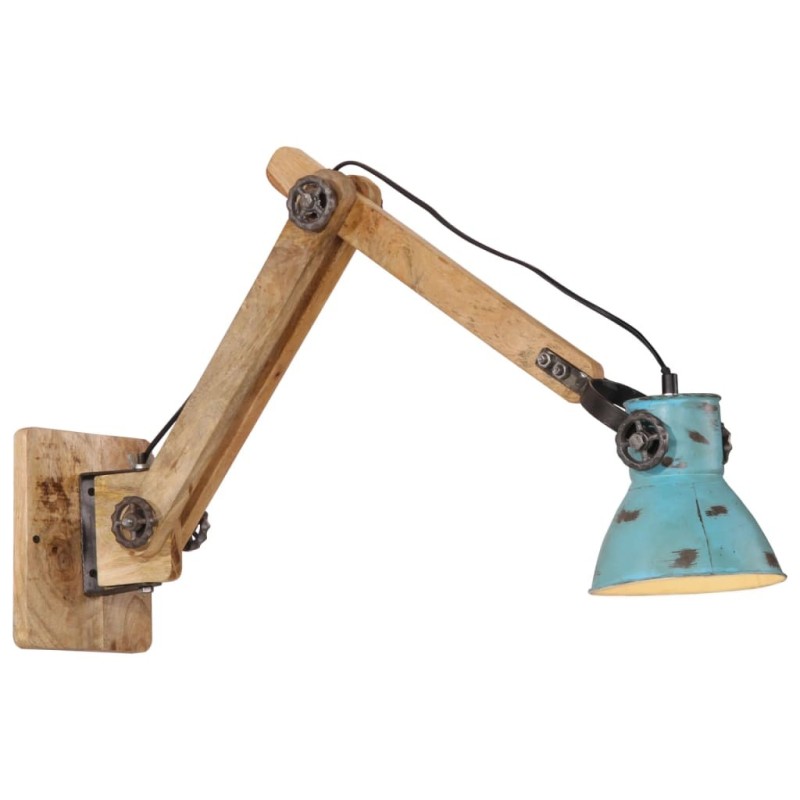 Lampe murale 25 W bleu délavé 96x15x20 cm E27 562197562197