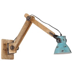 Lampe murale 25 W bleu délavé 96x15x20 cm E27 562197562197