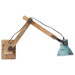 Lampe murale 25 W bleu délavé 96x15x20 cm E27 562197562197