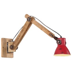 Lampe murale 25 W rouge délavé 96x15x20 cm E27 562199562199