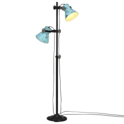Lampadaire 25 W bleu délavé 25x25x90/140 cm E27 562200562200