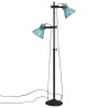 Lampadaire 25 W bleu délavé 25x25x90/140 cm E27 562200562200