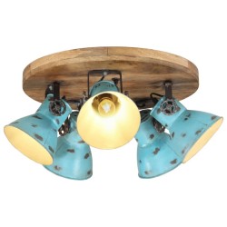 Plafonnier 25 W bleu délavé 50x50x25 cm E27 562201562201