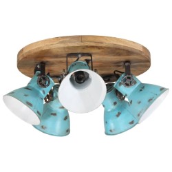 Plafonnier 25 W bleu délavé 50x50x25 cm E27 562201562201