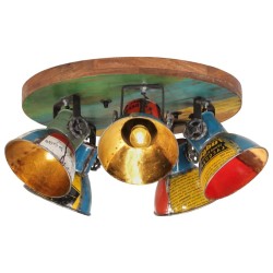 Plafonnier 25 W multicolore 50x50x25 cm E27 562202562202