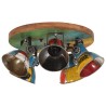 Plafonnier 25 W multicolore 50x50x25 cm E27 562202562202