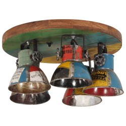 Plafonnier 25 W multicolore 50x50x25 cm E27 562202562202