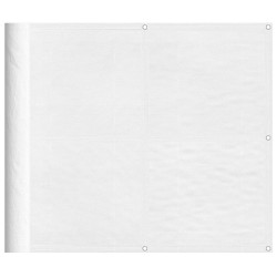 Écran de balcon blanc 90x1000 cm 100% polyester oxford 562207562207