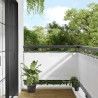 Écran de balcon blanc 75x700 cm 100% polyester oxford 562211562211