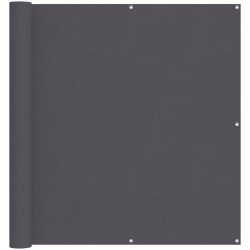 Écran de balcon anthracite 120x1000 cm 100% polyester oxford 562212562212