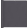 Écran de balcon anthracite 120x1000 cm 100% polyester oxford 562212562212