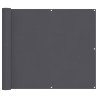 Écran de balcon anthracite 90x700 cm 100% polyester oxford 562214562214