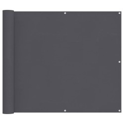 Écran de balcon anthracite 90x800 cm 100% polyester oxford 562215562215