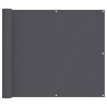 Écran de balcon anthracite 90x800 cm 100% polyester oxford 562215562215