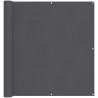 Écran de balcon anthracite 120x700 cm 100% polyester oxford 562217562217