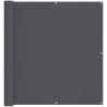 Écran de balcon anthracite 120x800 cm 100% polyester oxford 562218562218