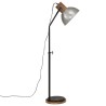 Lampadaire 25 W argent vintage 30x30x100-150 cm E27 562231562231