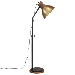 Lampadaire 25 W laiton antique 30x30x100-150 cm E27 562232562232
